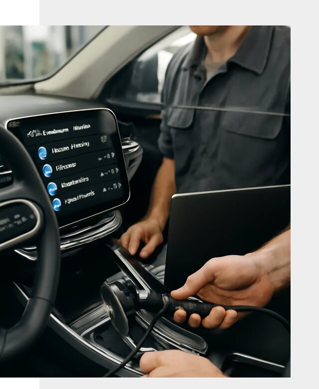 Установка приложений Geely для мультимедиа автомобиля в Великом Устюге