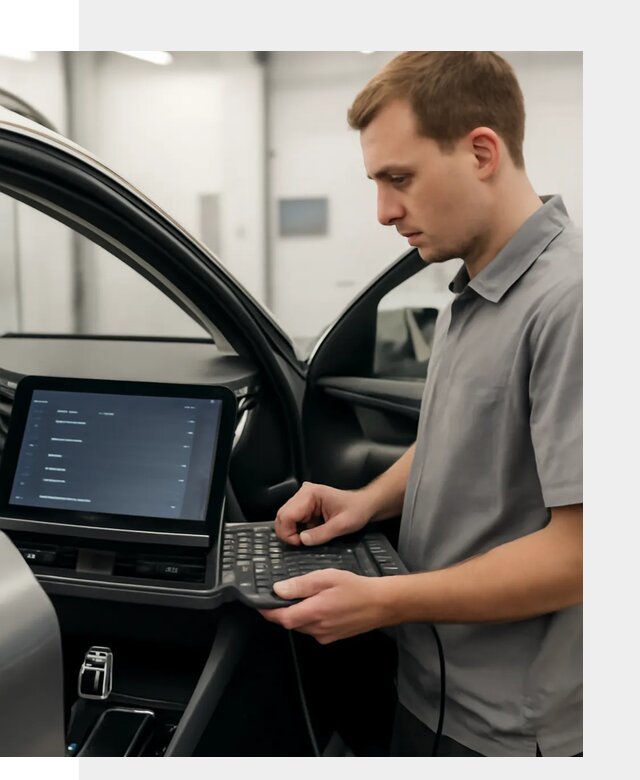Русификация мультимедиа автомобилей Lynk Co в Великом Устюге