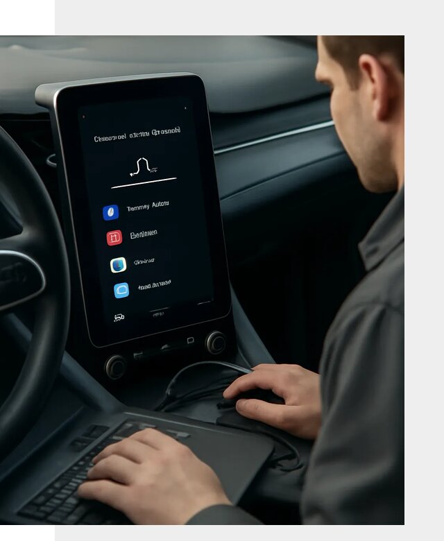 Установка приложений Lynk Co на автомобиль в Великом Устюге