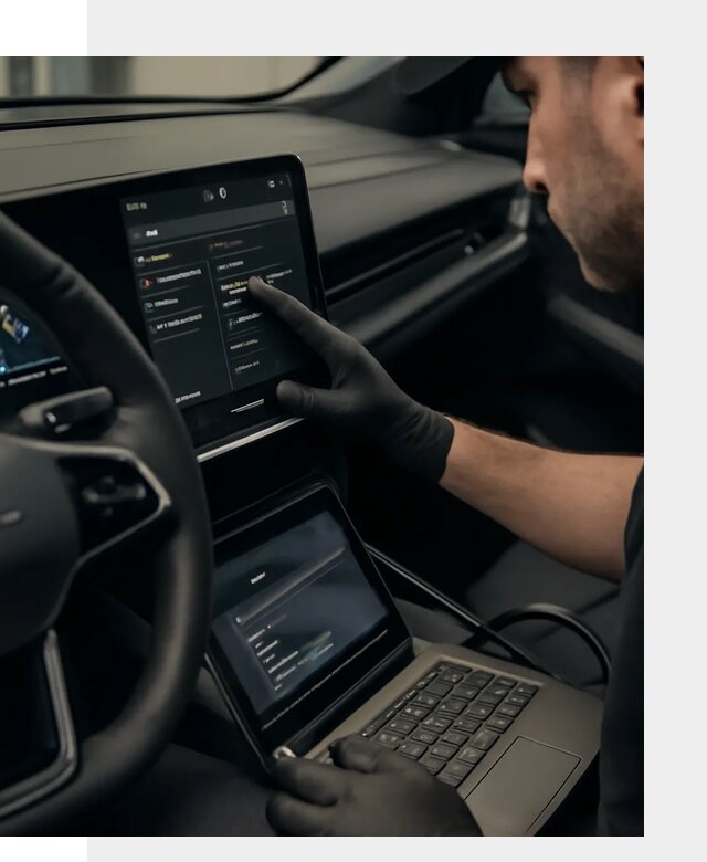 Русификация приборной панели Rising автомобиля в Великом Устюге