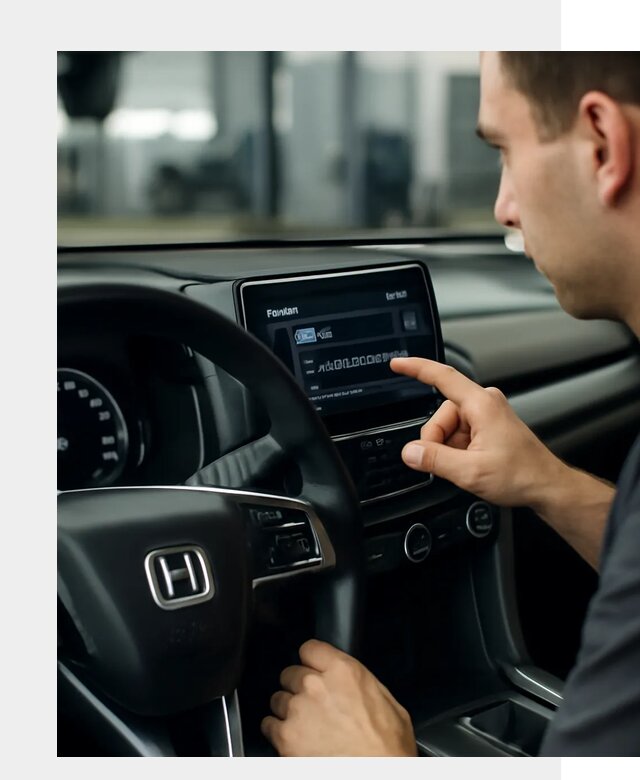 Русификация панели приборов Honda в Великом Устюге по цене 5090 ФастМобиль-Влс