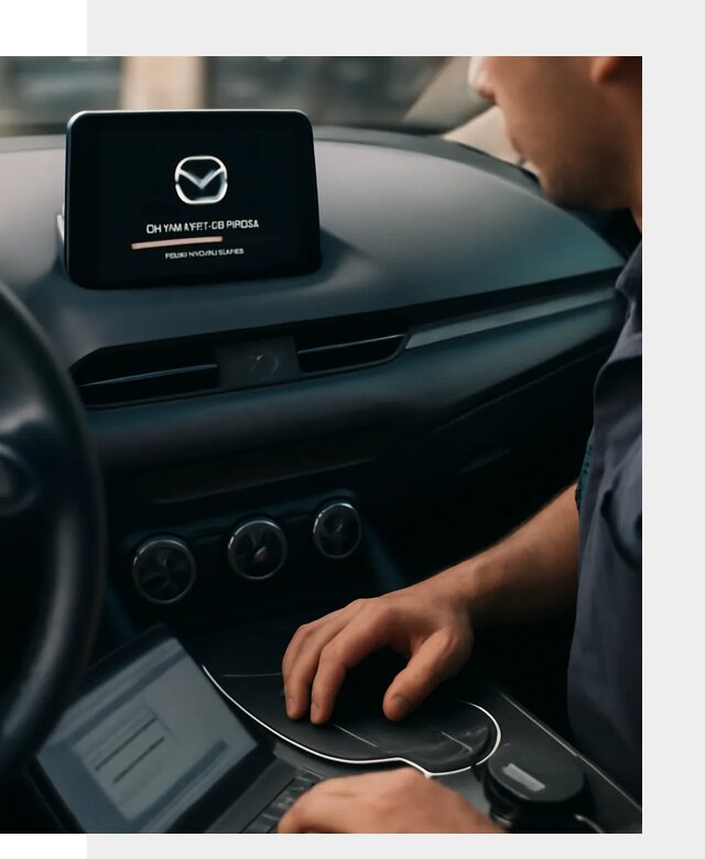 Установка приложений Mazda на мультимедийную систему в Великом Устюге